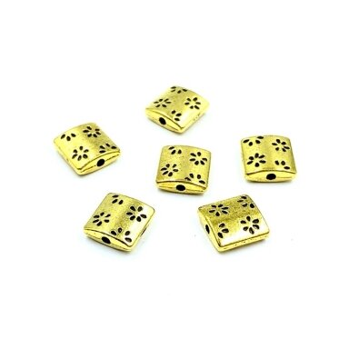 8x8mm aukso sp. intarpai, 23vnt.