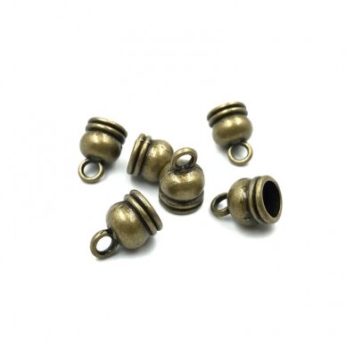 8x11mm žalvario sp. kepurėlės, 16vnt. 8x11mm žalvario sp. kepurėlės, 16vnt.