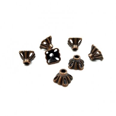 8x5mm vario sp. kepurėlės, 46vnt. 8x5mm vario sp. kepurėlės, 46vnt.