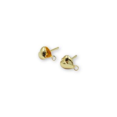 8x6mm 14k aukso sp. nerūdijančio plieno auskarų įvėrimai, 2vnt. 8x6mm 14k aukso sp. nerūdijančio plieno auskarų įvėrimai, 2vnt.