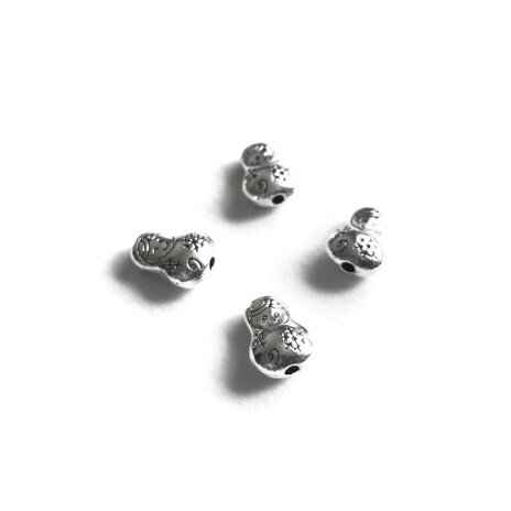 8x11mm sidabro sp. intarpai, 16vnt.