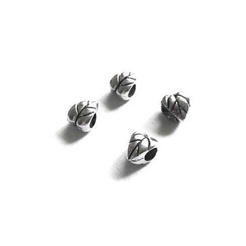 8x10mm sidabro sp. intarpai, 14vnt.