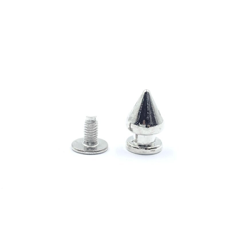 8x12mm nikelio sp. įsukamos metalinės kniedės, 4vnt.