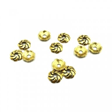 9mm aukso sp. kepurėlės, 59vnt.