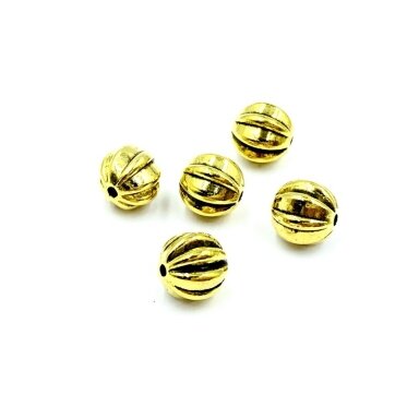 9x10mm aukso sp. intarpai, 7vnt.