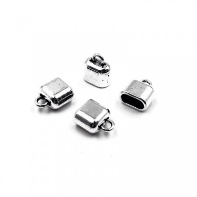 9x11x6mm sidabro sp. kepurėlės, 17vnt.