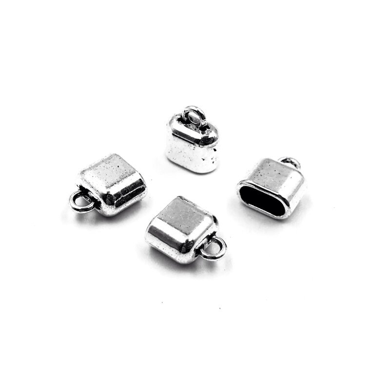 9x11x6mm sidabro sp. kepurėlės, 17vnt.