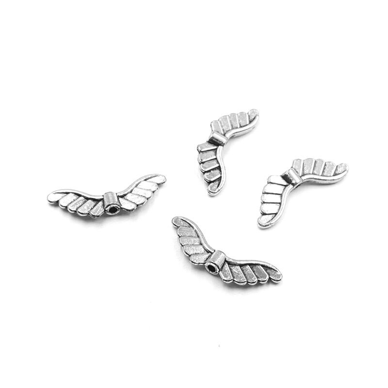 9x24mm sidabro sp. intarpai, 18vnt.