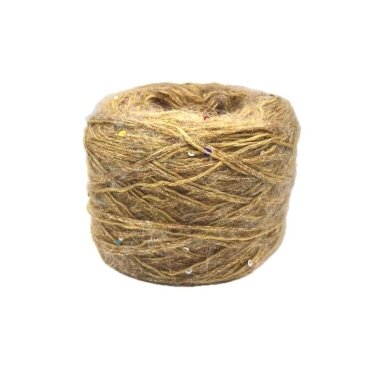 Alpakų mohera su žvyneliais, garstyčių sp. 50g Alpakų mohera su žvyneliais, garstyčių sp. 50g