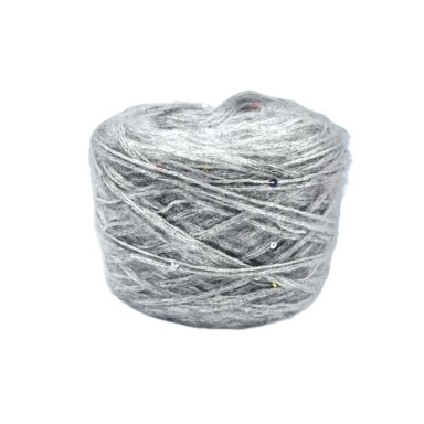 Alpakų mohera su žvyneliais, pilkos sp. 50g Alpakų mohera su žvyneliais, pilkos sp. 50g