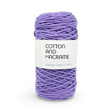 Violetinės sp. macrame virvė, ±150m Violetinės sp. macrame virvė, ±150m