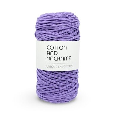 Violetinės sp. macrame virvė, ±150m Violetinės sp. macrame virvė, ±150m