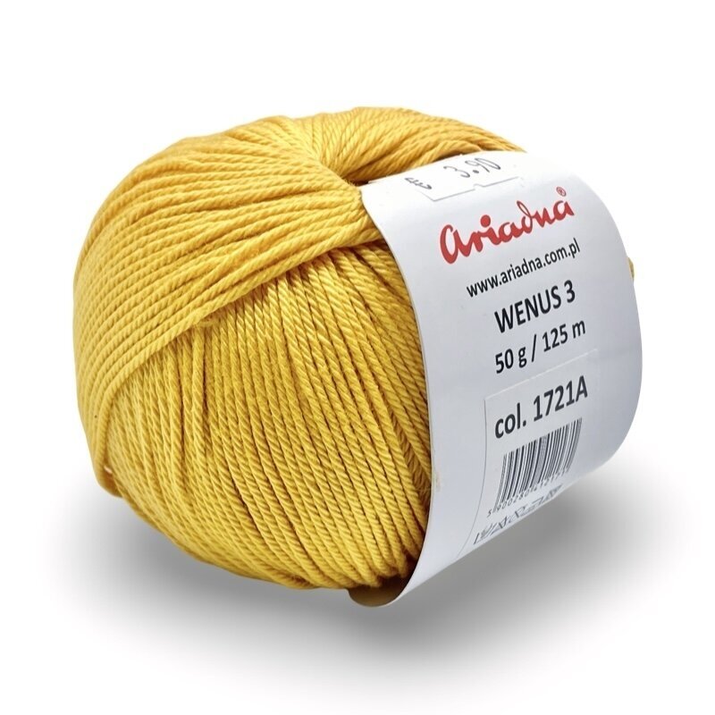 Ariadna Wenus 3 siūlai, garstyčių sp. 50g