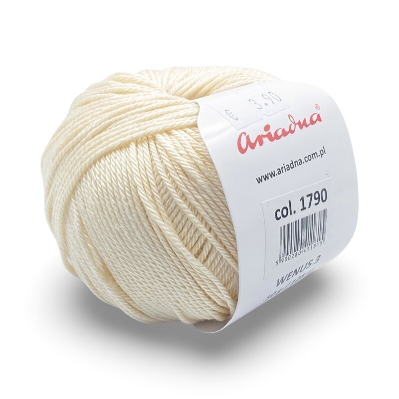Ariadna Wenus 3 siūlai, gelsvos sp. 50g