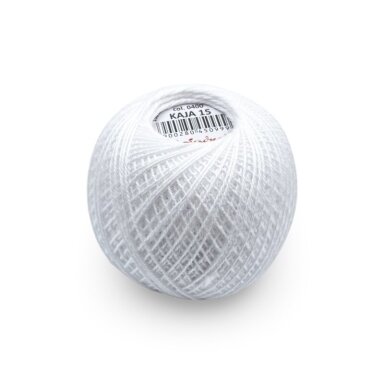 Baltos sp. Ariadna Kaja 15 nėrimo siūlai, 30g Baltos sp. Ariadna Kaja 15 nėrimo siūlai, 30g