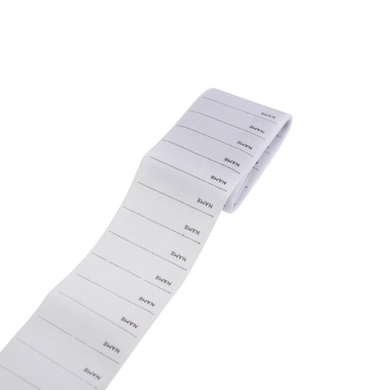 Baltos sp. termo etiketės vardams, 100vnt. 1 Baltos sp. termo etiketės vardams, 100vnt. 1
