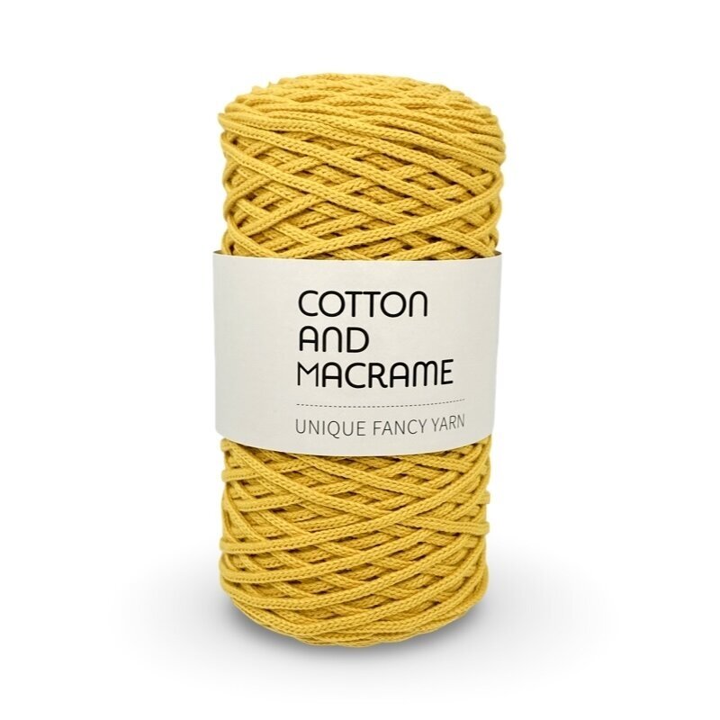 Geltonos sp. macrame virvė, ±150m