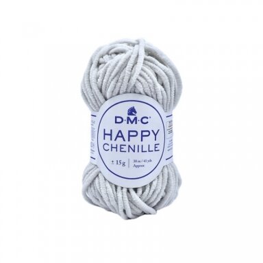 DMC Happy Chenille siūlai, pilkos sp. ±15g 