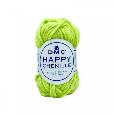 DMC Happy Chenille siūlai, salotinės sp. ±15g 