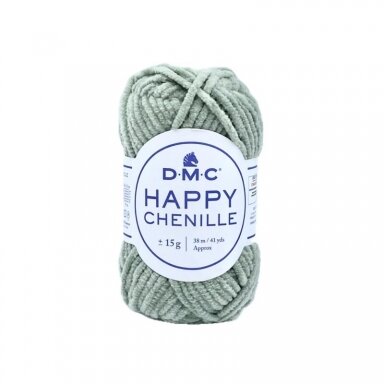 DMC Happy Chenille siūlai, žalsvos sp. ±15g