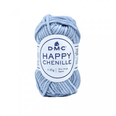 DMC Happy Chenille siūlai, žydros sp. ±15g 