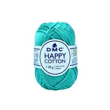 DMC Happy Cotton siūlai, turkio sp. ±20g DMC Happy Cotton siūlai, turkio sp. ±20g
