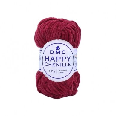 DMC Happy Chenille siūlai, bordo sp. ±15g
DMC Happy Chenille siūlai, bordo sp. ±15g
