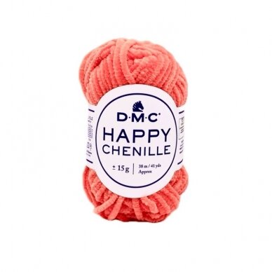 DMC Happy Chenille siūlai, koralų sp. ±15g
DMC Happy Chenille siūlai, koralų sp. ±15g
