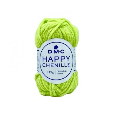 DMC Happy Chenille siūlai, salotinės sp. ±15g
DMC Happy Chenille siūlai, salotinės sp. ±15g
