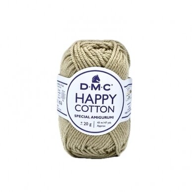 DMC Happy Cotton siūlai, rudos sp. ±20g DMC Happy Cotton siūlai, rudos sp. ±20g