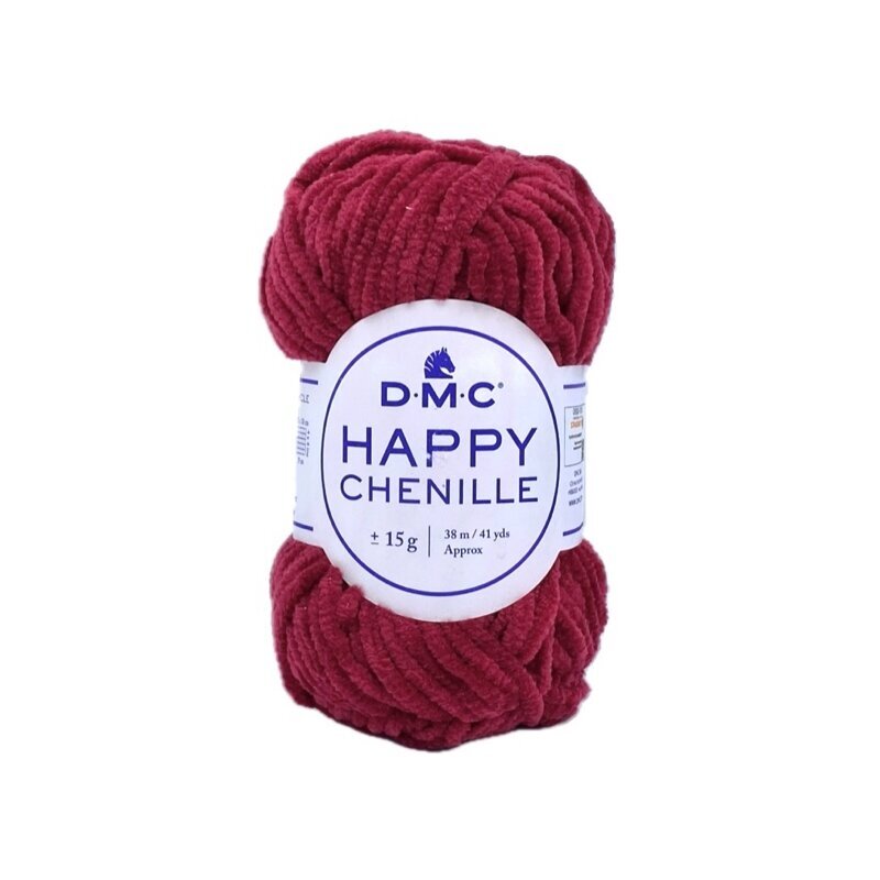 DMC Happy Chenille siūlai, bordo sp. ±15g 