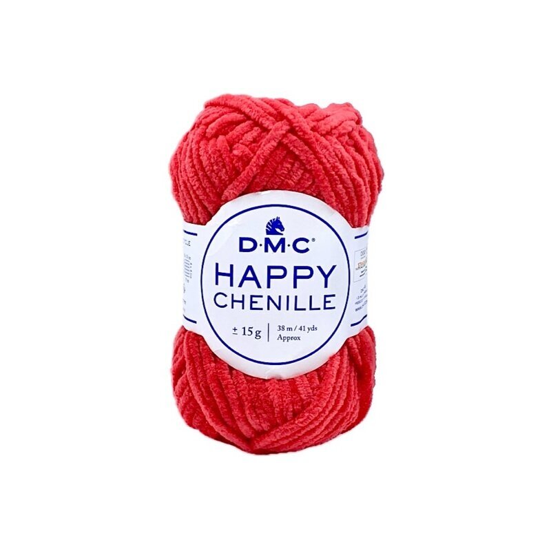 DMC Happy Chenille siūlai, raudonos sp. ±15g 