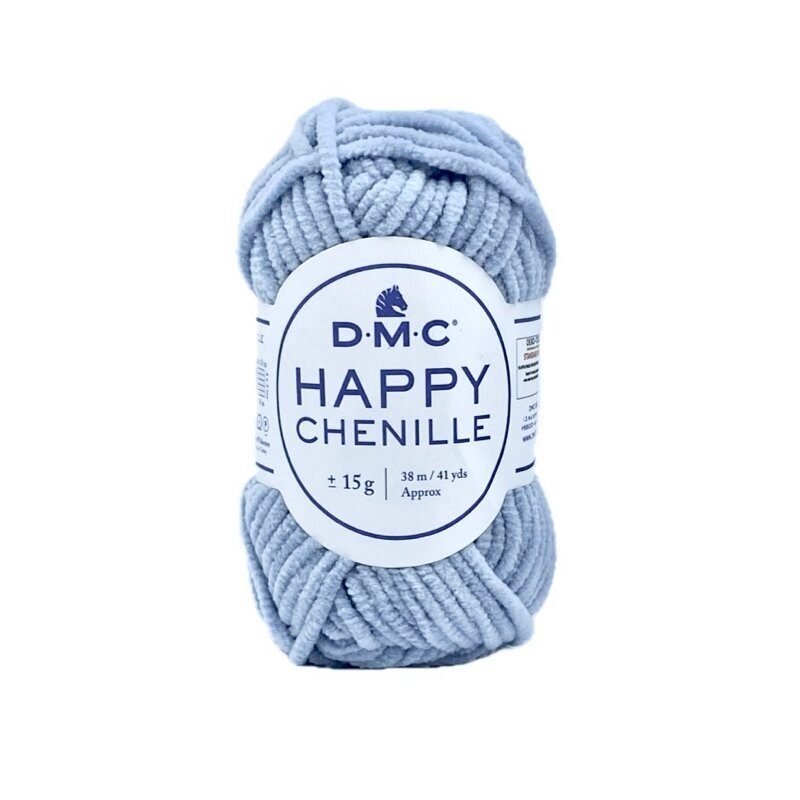 DMC Happy Chenille siūlai, žydros sp. ±15g
DMC Happy Chenille siūlai, žydros sp. ±15g
