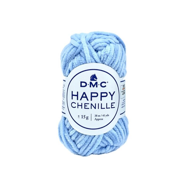 DMC Happy Chenille siūlai, žydros sp. ±15g
DMC Happy Chenille siūlai, žydros sp. ±15g