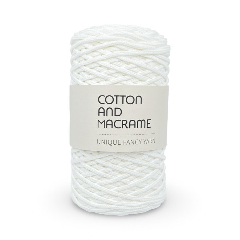 Baltos sp. macrame virvė, ±150m Baltos sp. macrame virvė, ±150m