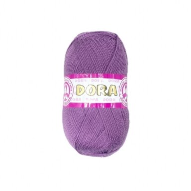 Madame Tricote Paris Dora siūlai, alyvinės sp. 104 Madame Tricote Paris Dora siūlai, alyvinės sp. 104
