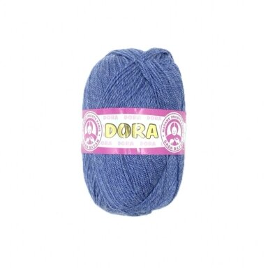Madame Tricote Paris Dora siūlai, melsvos sp. 138 Madame Tricote Paris Dora siūlai, melsvos sp. 138