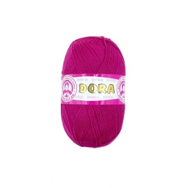Madame Tricote Paris Dora siūlai, rožinės sp. 103 Madame Tricote Paris Dora siūlai, rožinės sp. 103