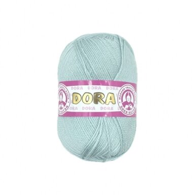 Madame Tricote Paris Dora siūlai, šviesiai melsvos sp. 135 Madame Tricote Paris Dora siūlai, šviesiai melsvos sp. 135