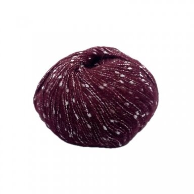 Moheros siūlai BUBBLE, bordo sp. 50g Moheros siūlai BUBBLE, bordo sp. 50g