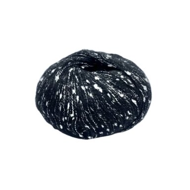 Moheros siūlai BUBBLE, juodos sp. 50g Moheros siūlai BUBBLE, juodos sp. 50g