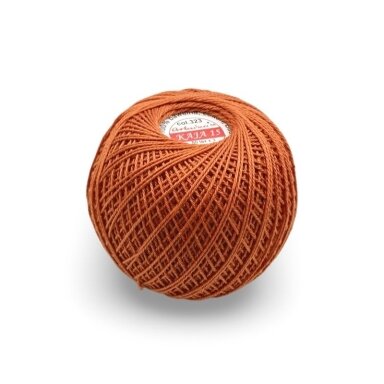Oranžinės sp. Ariadna Kaja 15 nėrimo siūlai, 30g Oranžinės sp. Ariadna Kaja 15 nėrimo siūlai, 30g