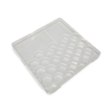 Plastikinė dėžutė, skaidrios sp. 30 skyrių, 1vnt. Plastikinė dėžutė, skaidrios sp. 30 skyrių, 1vnt.