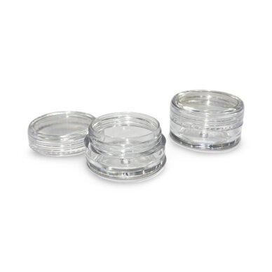 Plastikinis indelis, skaidrios sp. 12vnt. Plastikinis indelis, skaidrios sp. 12vnt.