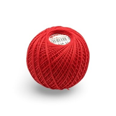 Raudonos sp. Ariadna Kaja 15 nėrimo siūlai, 30g Raudonos sp. Ariadna Kaja 15 nėrimo siūlai, 30g