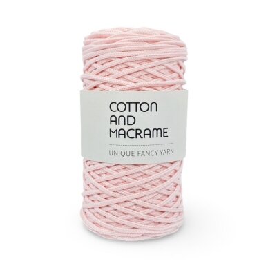 Rožinės sp. macrame virvė, ±150m Rožinės sp. macrame virvė, ±150m