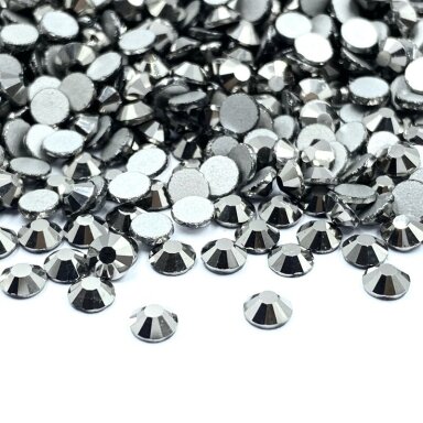 SS12 (3,0-3,2mm) metalic sp. ne hotfix stiklo kristalai, ±720vnt.