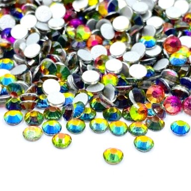 SS12 (3,0-3,2mm) mix sp. ne hotfix stiklo kristalai, ±720vnt.