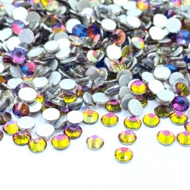 SS16 (3,8-4,0mm) mix sp. ne hotfix stiklo kristalai, ±720vnt.