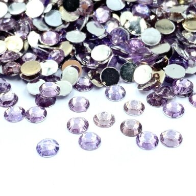SS16 (3,8-4,0mm) raudonos sp. ne hotfix plastiko kristalai, ±720vnt.